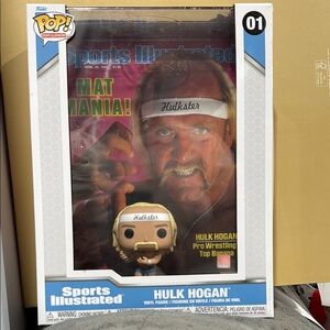 Funko Pop Hulk Hogan #01 with Sports Illustrated Cover
